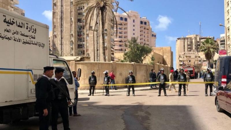 شكلت وزارة الداخلية المصرية فريق عمل للبحث في الحادث "الجنائي" - غيتي