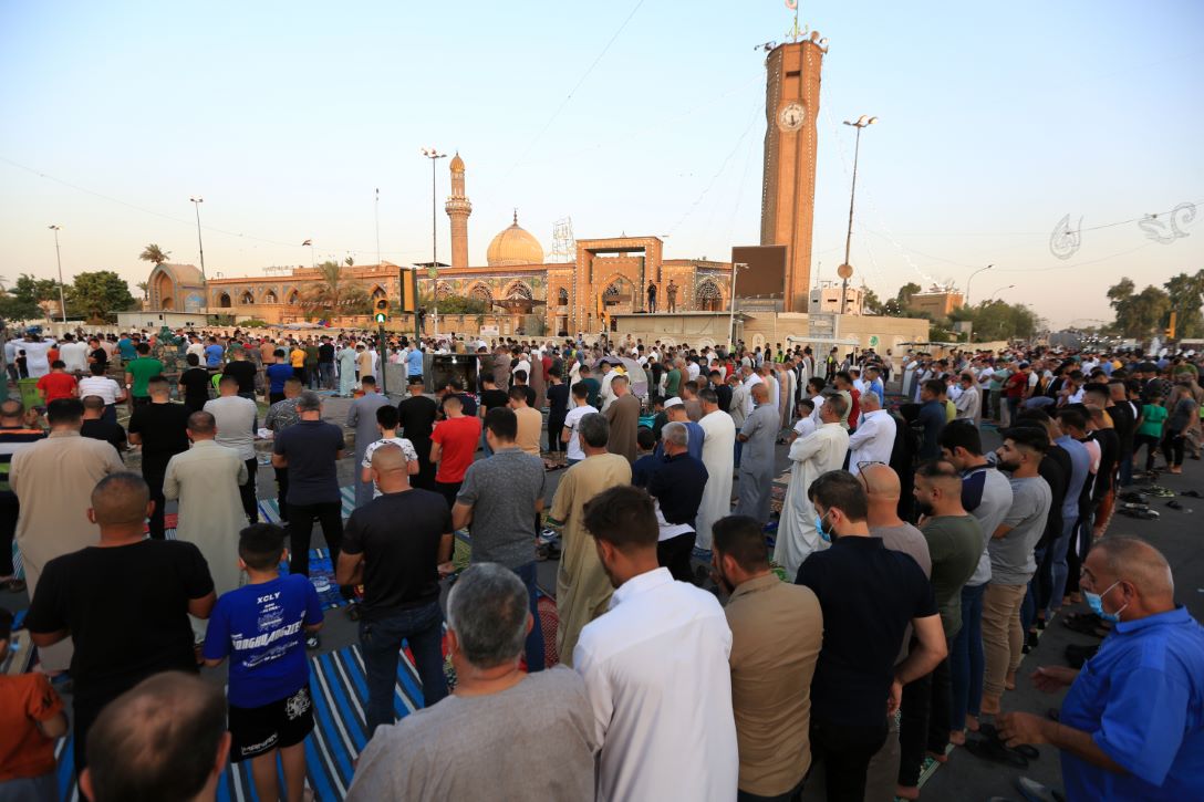 صلاة العيد في بغداد