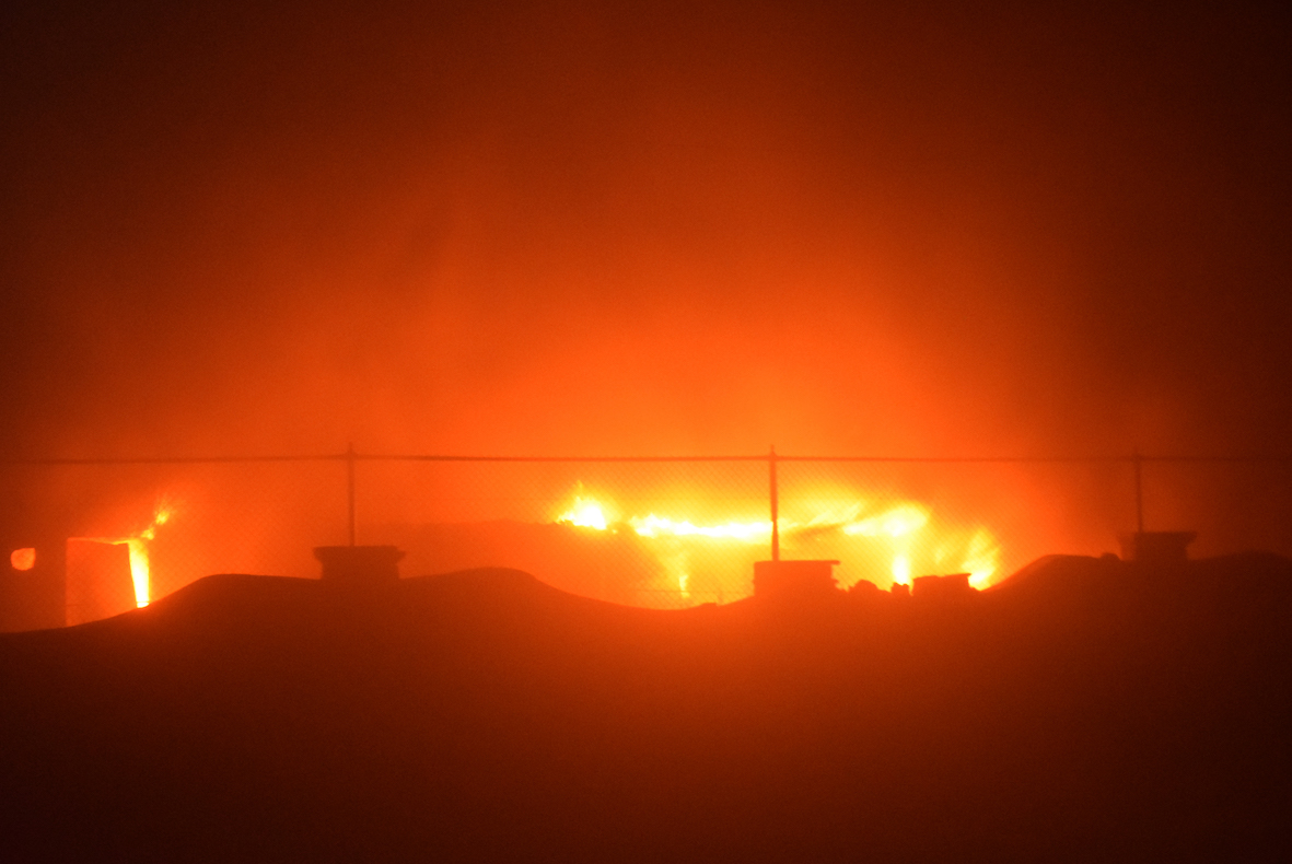 حريق مستشفى الحسين بالناصرية
