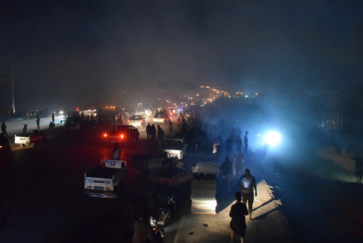 حريق مستشفى الحسين بالناصرية