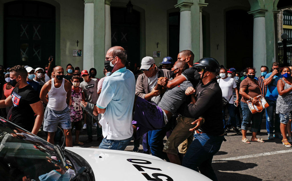 مظاهرات كوبا