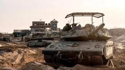 أعلن جيش الاحتلال أنه جنّد لواءي احتياط لمتابعة العمليات العسكرية في قطاع غزة - الأناضول