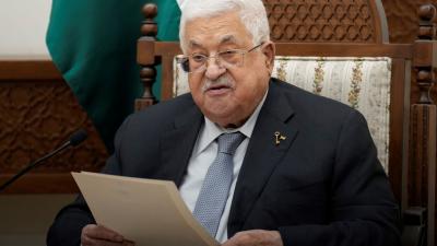 شارك الرئيس الفلسطيني في الاجتماع الخاص بالمنتدى الاقتصادي العالمي الذي تستضيفه الرياض - غيتي