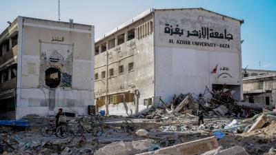 استشهد 6 آلاف و237 طالبًا وطالبة منذ بدء العدوان الإسرائيلي في 7 أكتوبر الماضي - غيتي