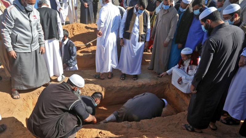 ليبيا ترهونة مقبرة