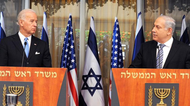 بايدن ونتانياهو خلال زيارة للأول إلى اسرائيل في العام 2010.