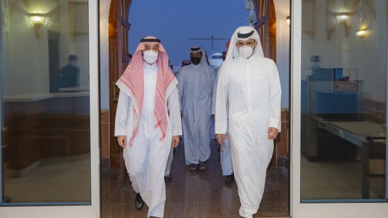 للمرة الأولى منذ المصالحة الخليجية.. مسؤول سعودي في قطر 