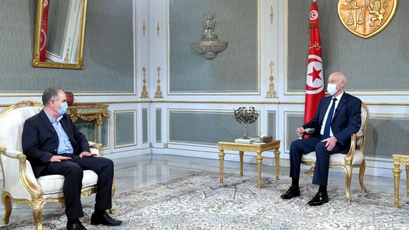الرئيس التونسي يلتقي الأمين العام لاتحاد الشغل