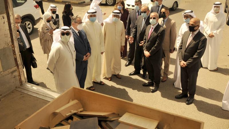 تُعد هذه النسخة ثالث شحنة من أرشيف الكويت يجري استعادتها من العراق منذ عام 2019
