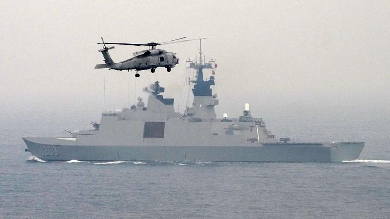 تثير تدريبات السفن الحربية الأميركية في مضيق تايوان حفيظة الصين (