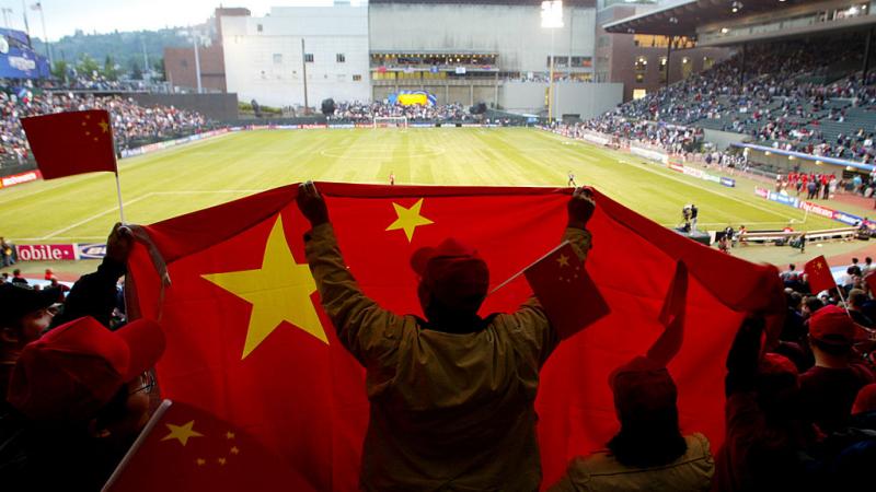 ترغب الصين بالفوز بالبطوبة في لعبة كرة القدم قبل عام 2050 