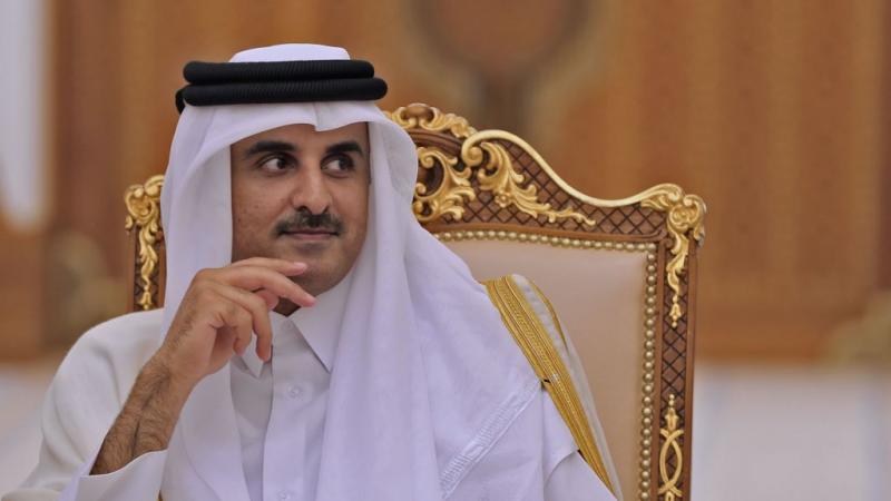 أمير قطر الشيخ تميم بن حمد.