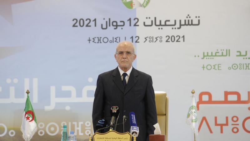 محمد شرفي رئيس السلطة الوطنية المستقلة للانتخابات في الجزائر