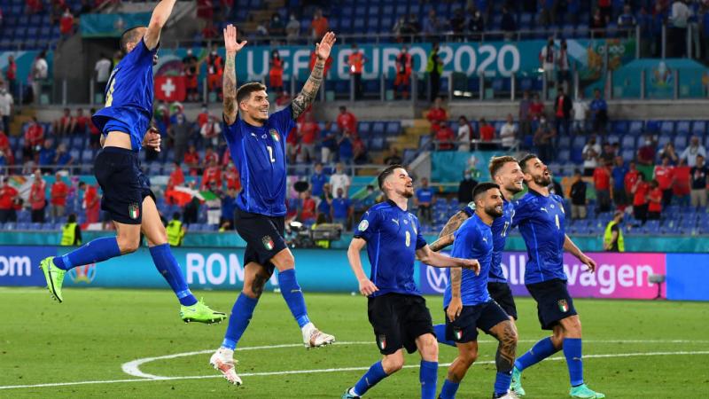 إيطاليا تفوز على سويسرا 3-1