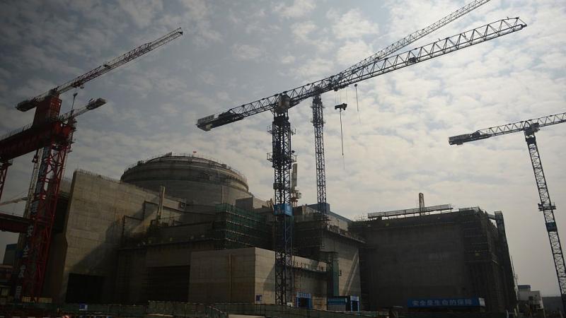 قالت شركة "فراماتوم": ‘إن أحد المفاعلين في محطة تايشان للطاقة النووية عانى "زيادة في تركيز بعض الغازات الخاملة" (أرشيف – غيتي)