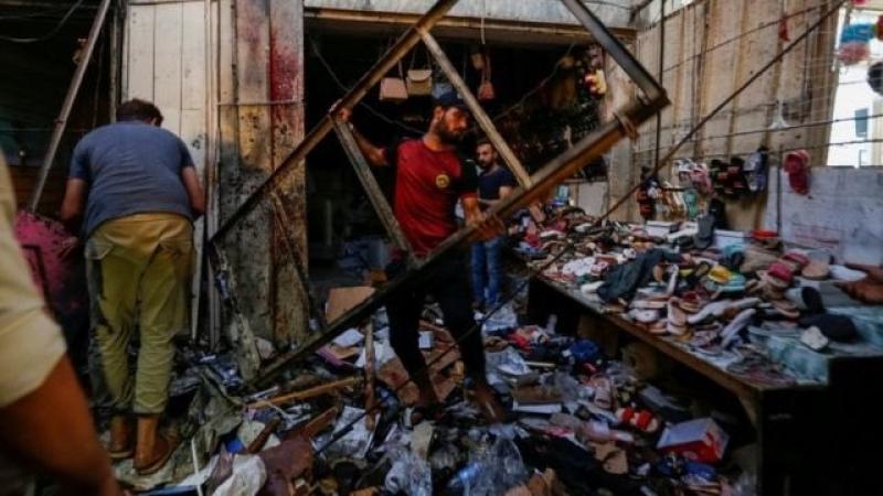 تزامن انفجار سوق "الوحيلات" في بغداد مع  حلول عيد الأضحى (تويتر)