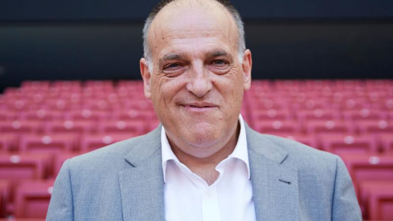 رئيس رابطة الدوري الإسباني لكرة القدم خافيير تيباس 