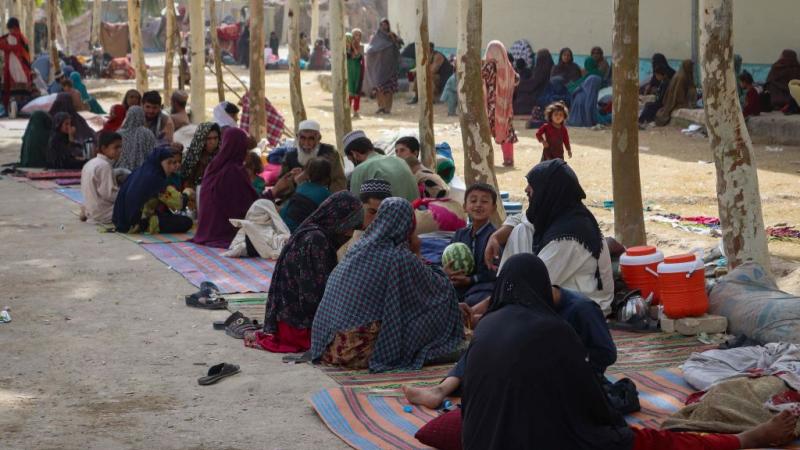 وصل أكثر من 150 ألف نازح هذا الشهر وحده إلى قندهار، بحسب مسؤوليين محليين (غيتي)