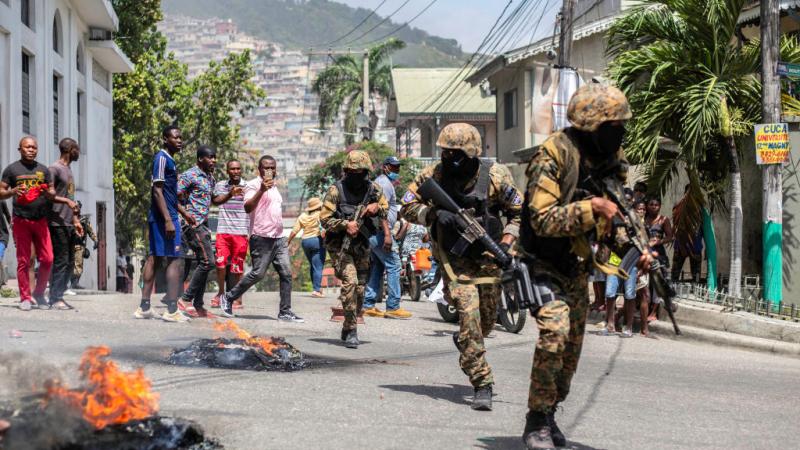 طلبت هايتي حماية البنية التحتية في البلاد وإعادة الأمن ودعم الشرطة الوطنية