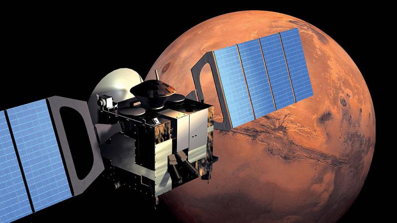 أتاحت البيانات المأخوذة من أداة قياس الزلازل في مسبار "إنسايت" التركيز على معالم باطن كوكب المريخ (غيتي)