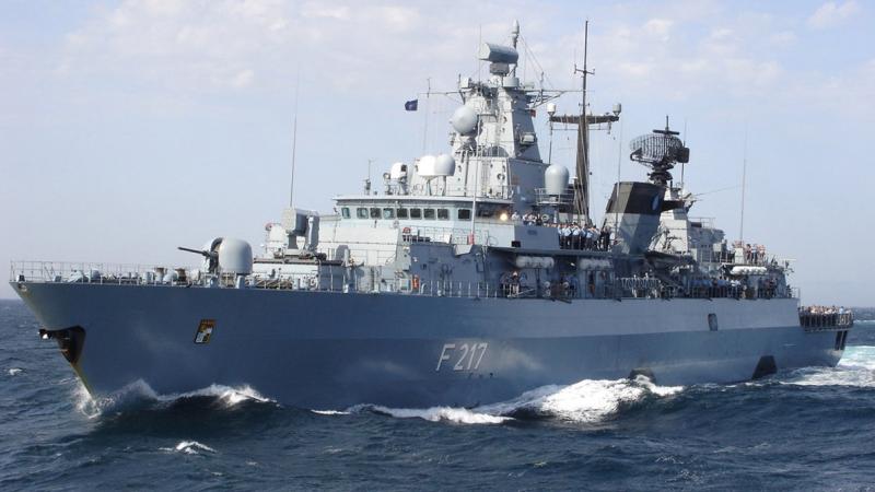 ترسل ألمانيا سفينة حربية إلى بحر الصين الجنوبي للمرة الأولى مرة منذ حوالي عقدين (تويتر)