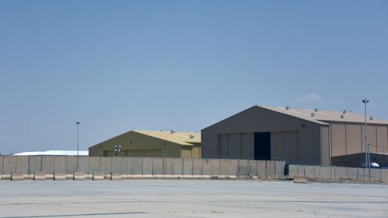 قاعدة أميركية داخل مطار قندهار