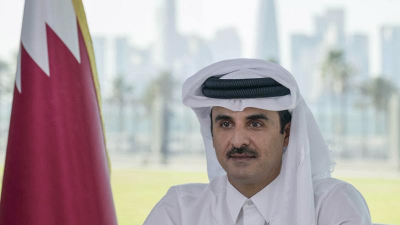 أمير قطر الشيخ تميم بن حمد بن خليفة آل ثاني (غيتي)