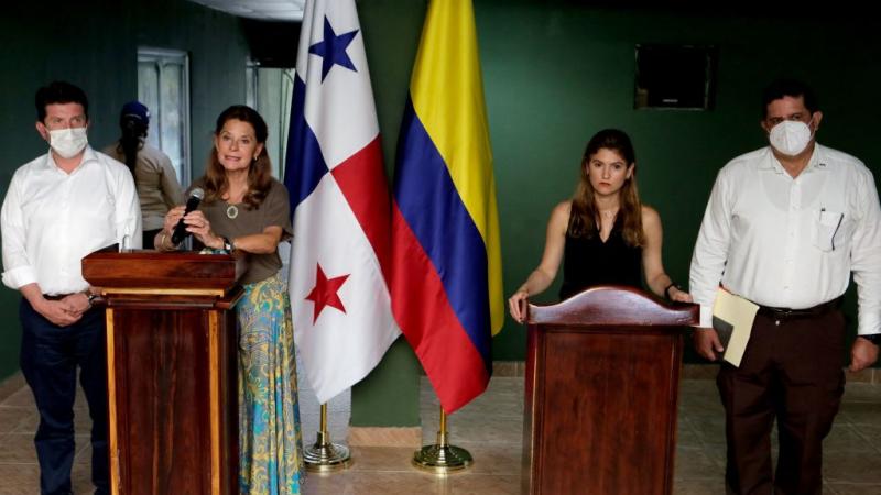 اجتمعت وزيرة الخارجية الكولومبية مع نظيرتها البنمية حيث ستحددان حصص المهاجرين العابرين من البلدين بدءًا من الأسبوع المقبل 