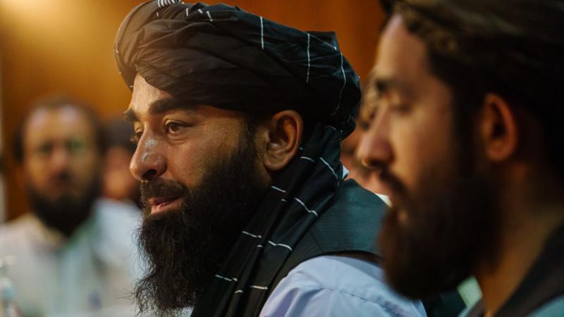 المتحدث باسم حركة طالبان ذبيح الله مجاهد (غيتي)
