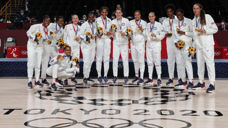 سيدات الولايات المتحدة يحرزن ذهبية السلة في الأولمبياد للمرة السابعة على التوالي