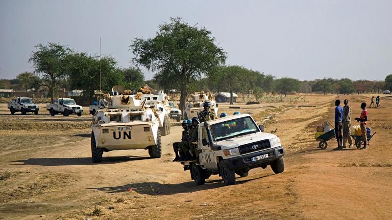 نشرت بعثة حفظ السلام في أبيي بموجب قرار مجلس الأمن الدولي في 2011 عقب استقلال جنوب السودان عن السودان (غيتي)