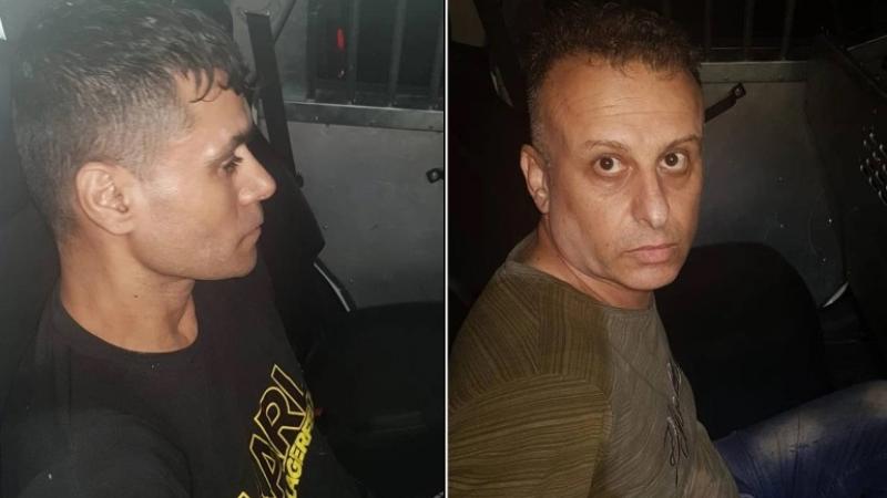 يعقوب قادري ومحمد عارضة الأسيران اللذان أعلنت سلطات الاحتلال القبض عليهما