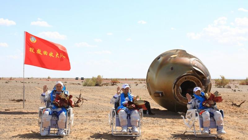 أجرى الرواد الثلاثة مهمات في الفضاء وعمليات صيانة في المحطة الصينية 