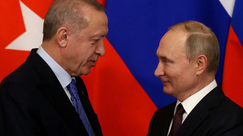 من المتوقع أن تتركز المباحثات بين بوتين وأردوغان على الملف السوري (غيتي- أرشيف)