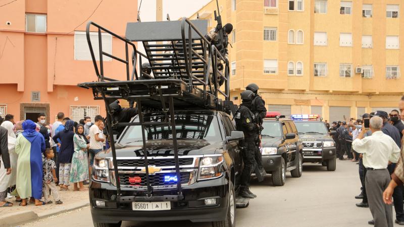 الأمن المغربي خلال اعتقال خلية على صلة بتنظيم الدولة 