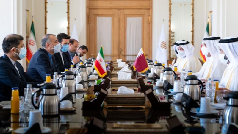 يقوم وزير الخارجية القطري في زيارة إلى إيران غير محددة المدة (وكالة الأنباء القطرية)