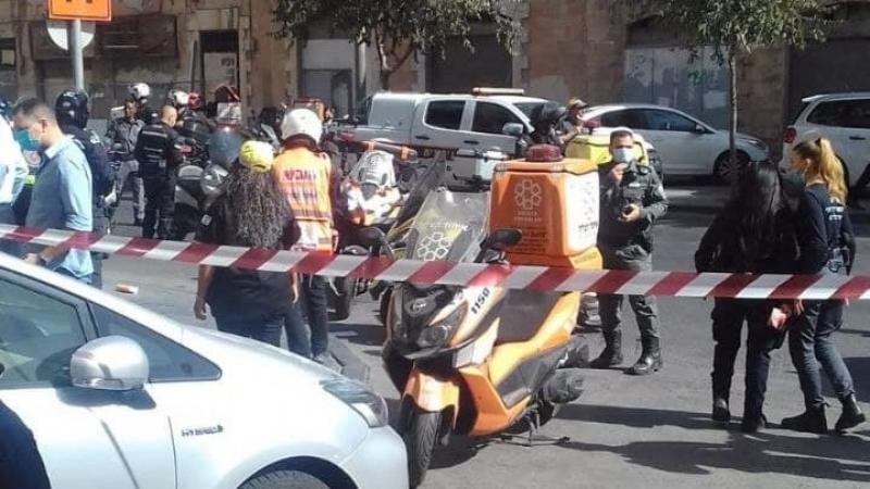 وقعت الحادثة في محل تجاري في شارع يافا في القدس