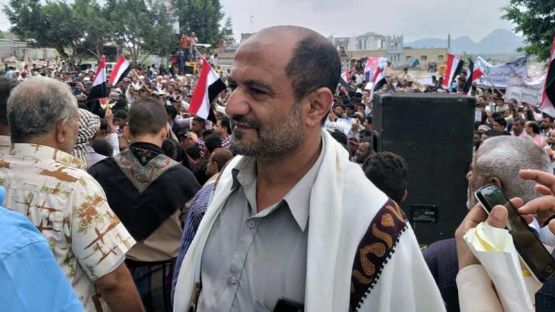 ضياء الحق الأهدل يعتبر من أبرز القيادات السياسية بالتجمع اليمني للإصلاح في تعز (فيسبوك)