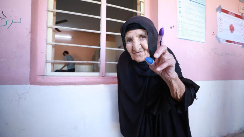 يتوقع أن تصدر النتائج الأولية للانتخابات العراقية خلال 24 ساعة، بينما يستغرق إعلان النتائج الرسمية عشرة أيام (غيتي)