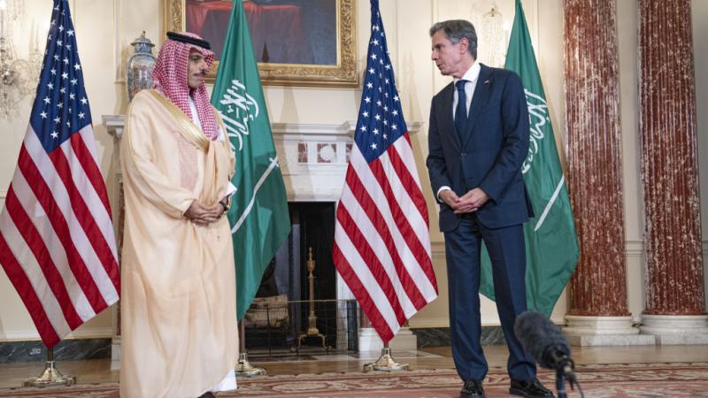 وزيرا الخارجية الأميركي والسعودي