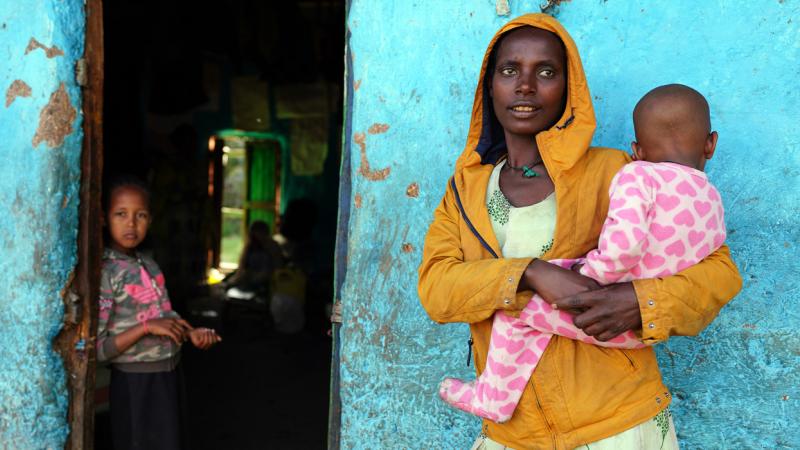 تخشى الأمم المتحدة من حصول مجاعة واسعة الانتشار في شمال إثيوبيا (غيتي)