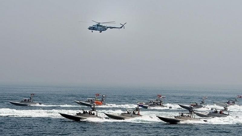 القوات البحرية في الحرس الثوري الإيراني (صورة تعبيرية - التلفزيون الإيراني)