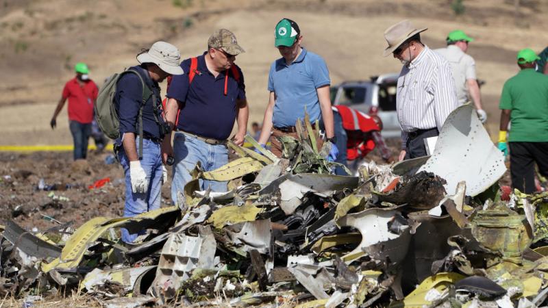 سقط 157 ضحية بعد تحطّم طائرة "737 ماكس" في إثيوبيا عام 2019 (أرشيف-غيتي) 