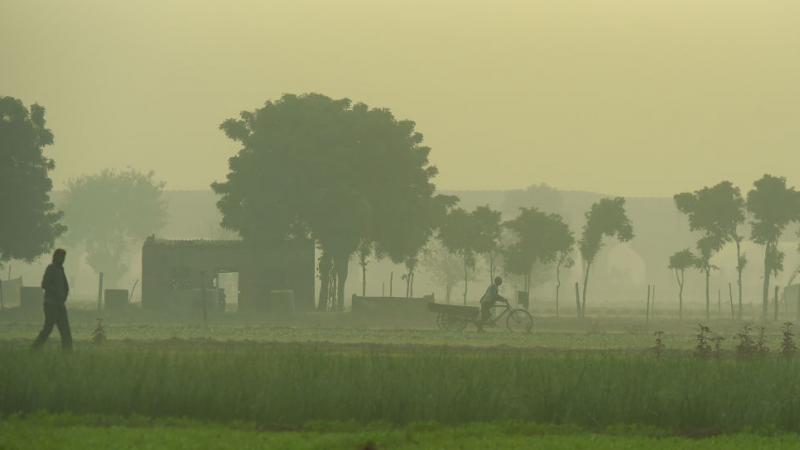 بلغ التلوث مستويات خطيرة في نيودلهي وأجزاء أخرى من شمال الهند هذا الشهر (غيتي)