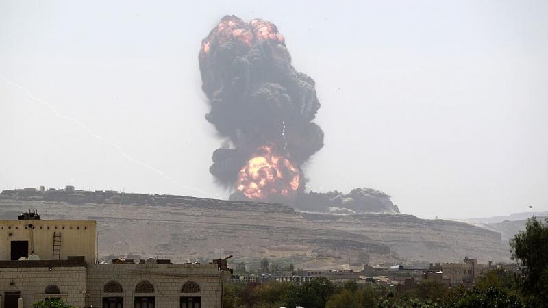 قال التحالف إنه استهدف مواقع عسكرية تابعة للحوثيين في صنعاء (أرشيف-غيتي)