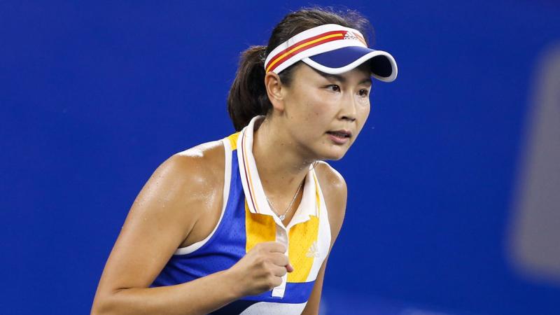 لاعبة التنس الصينية بينغ شواي (أرشيف – غيتي)