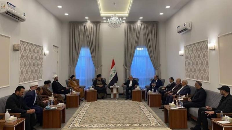 اجتماع زعيم "التيار الصدري" في العراق مع القوى الشيعية الرافضة لنتائج انتخابات