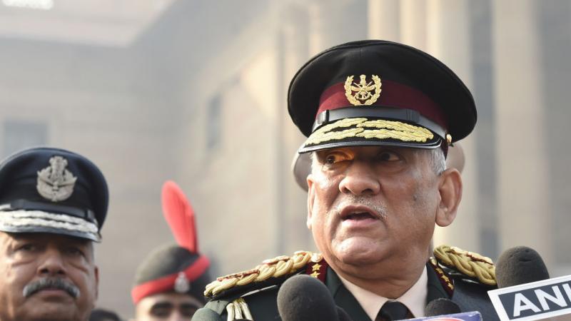 يُعد الجنرال بيبين راوات أول رئيس لهيئة الأركان في الهند (أرشيف-غيتي)