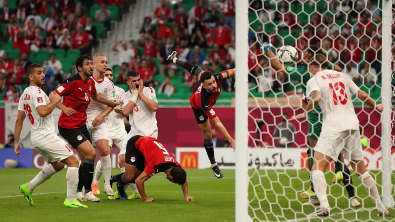 مصر تحقق فوزها الأول على حساب لبنان في بطولة العرب