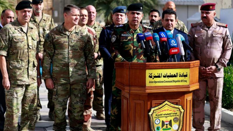 أعلن كل من العراق والتحالف الدولي في 9 ديسمبر انتهاء المهام القتالية لقوات التحالف رسميًا في البلاد (غيتي)